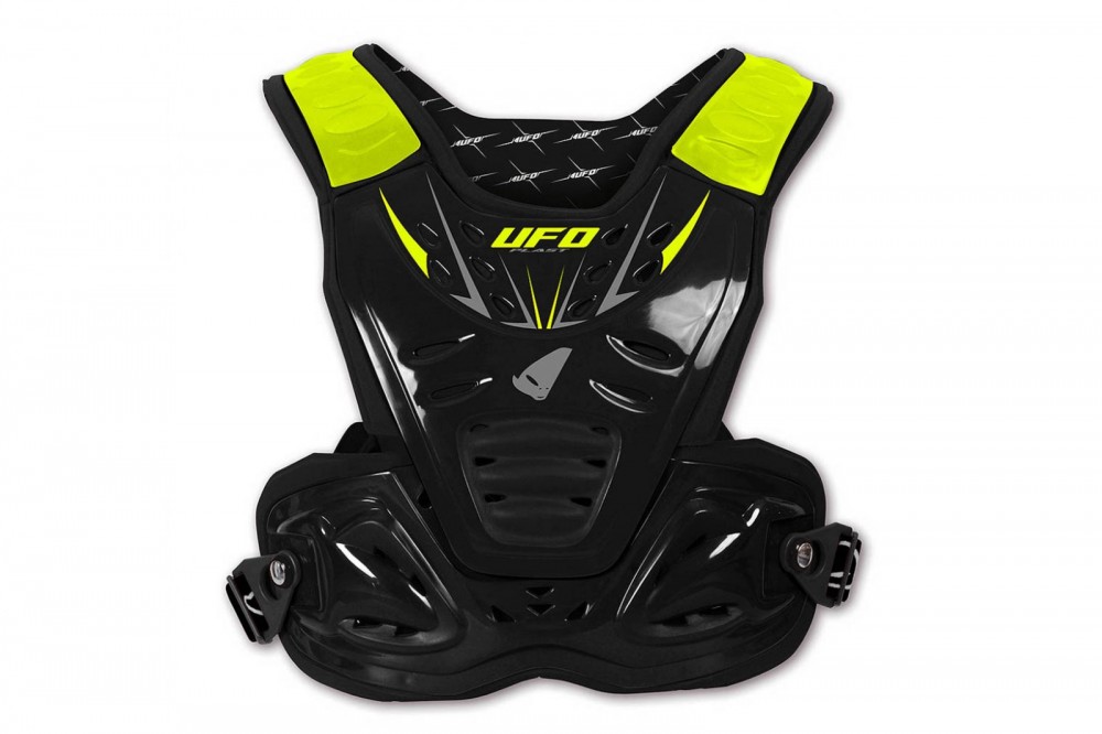 UFO Reactor Chest Body Protector Motocross Enduro Fluo Red 