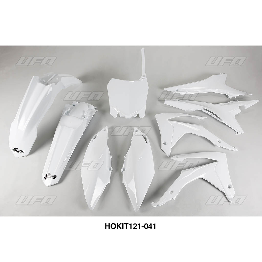 UFO HO04648-001 Replacement Plastic FOR HONDA PANELS SIDE CRF250/450 BLACK